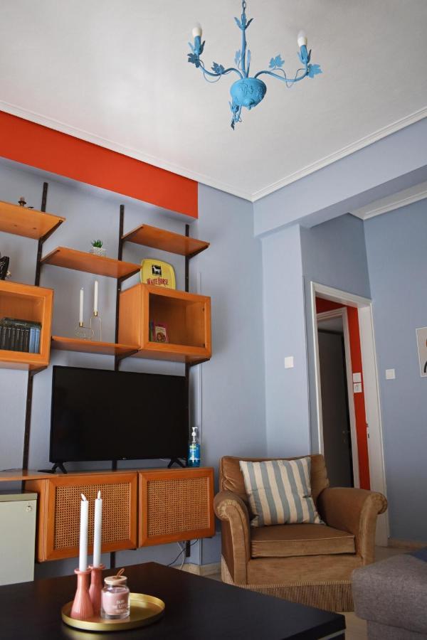Olive - Happyhostgr - Downtown Apartment Volos Ngoại thất bức ảnh